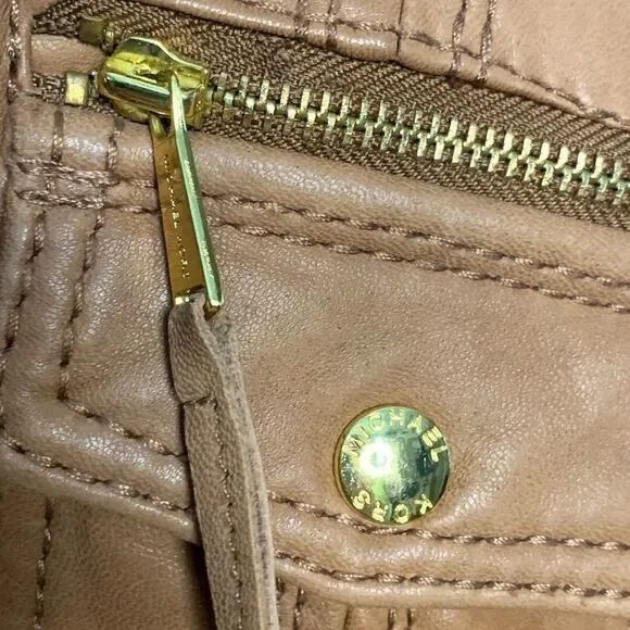 michael Kors Leather Jacket - Picture 4 of 14